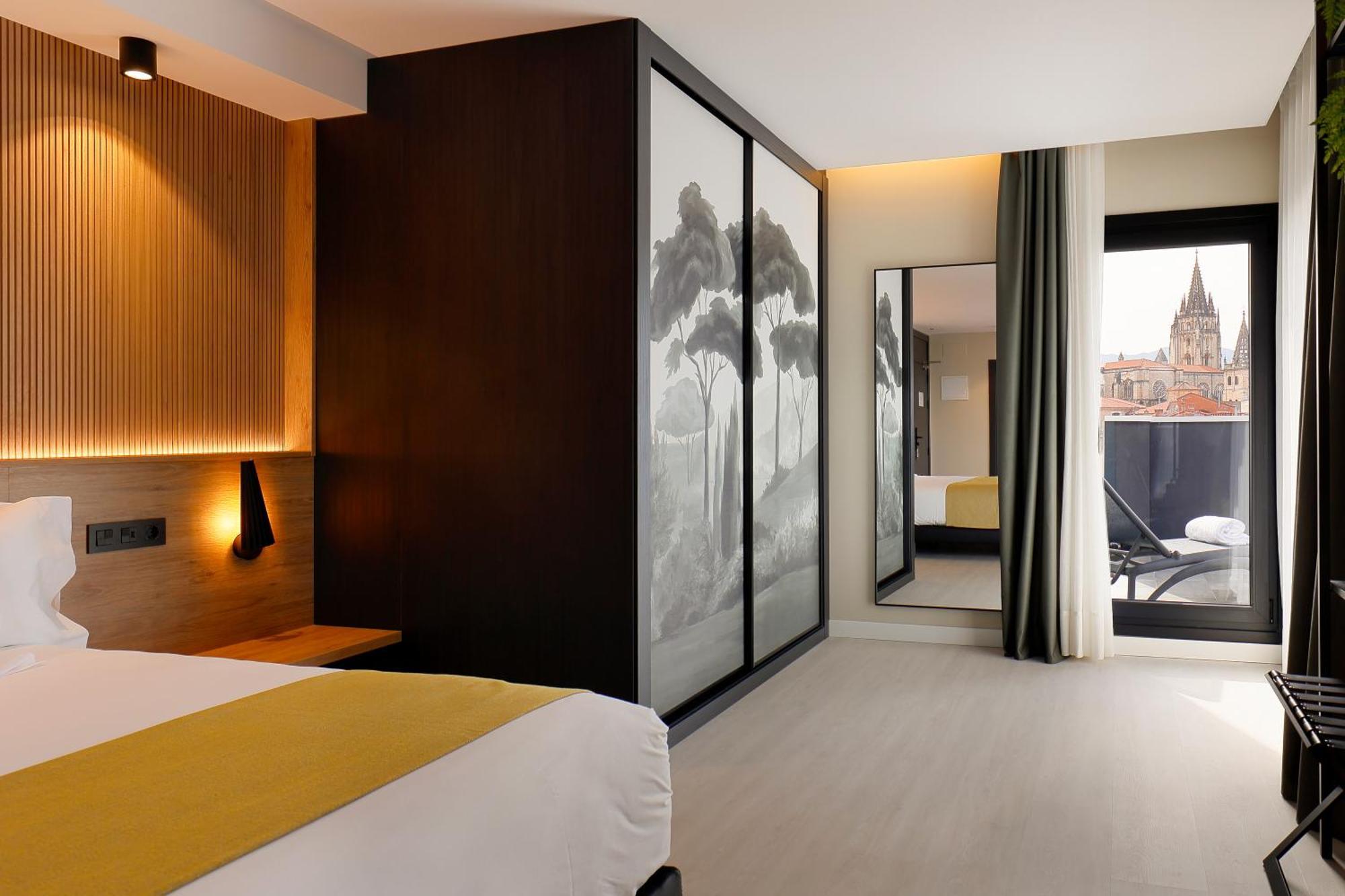 Nuvo Hotel Boutique Овьедо Экстерьер фото