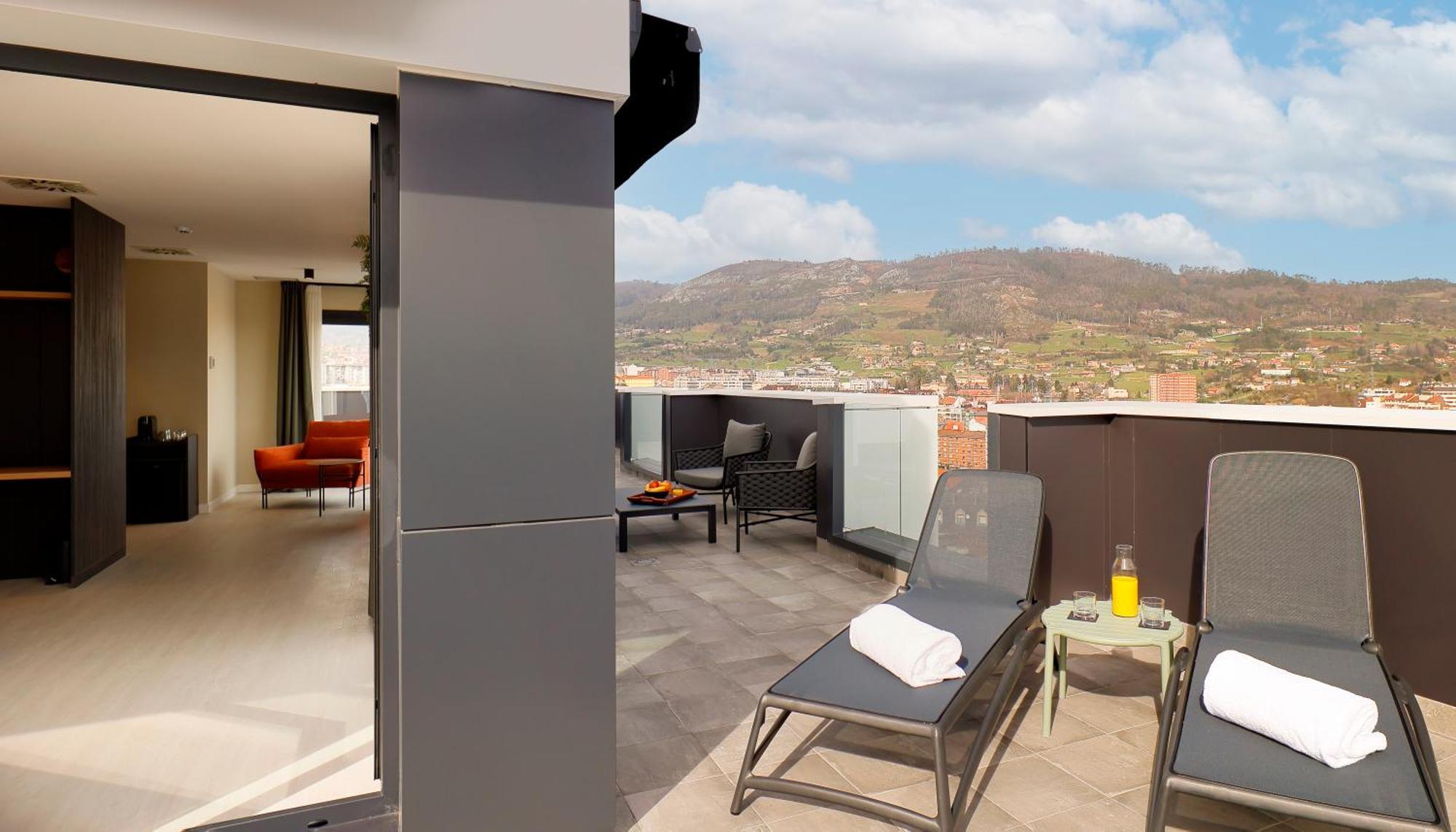 Nuvo Hotel Boutique Овьедо Экстерьер фото