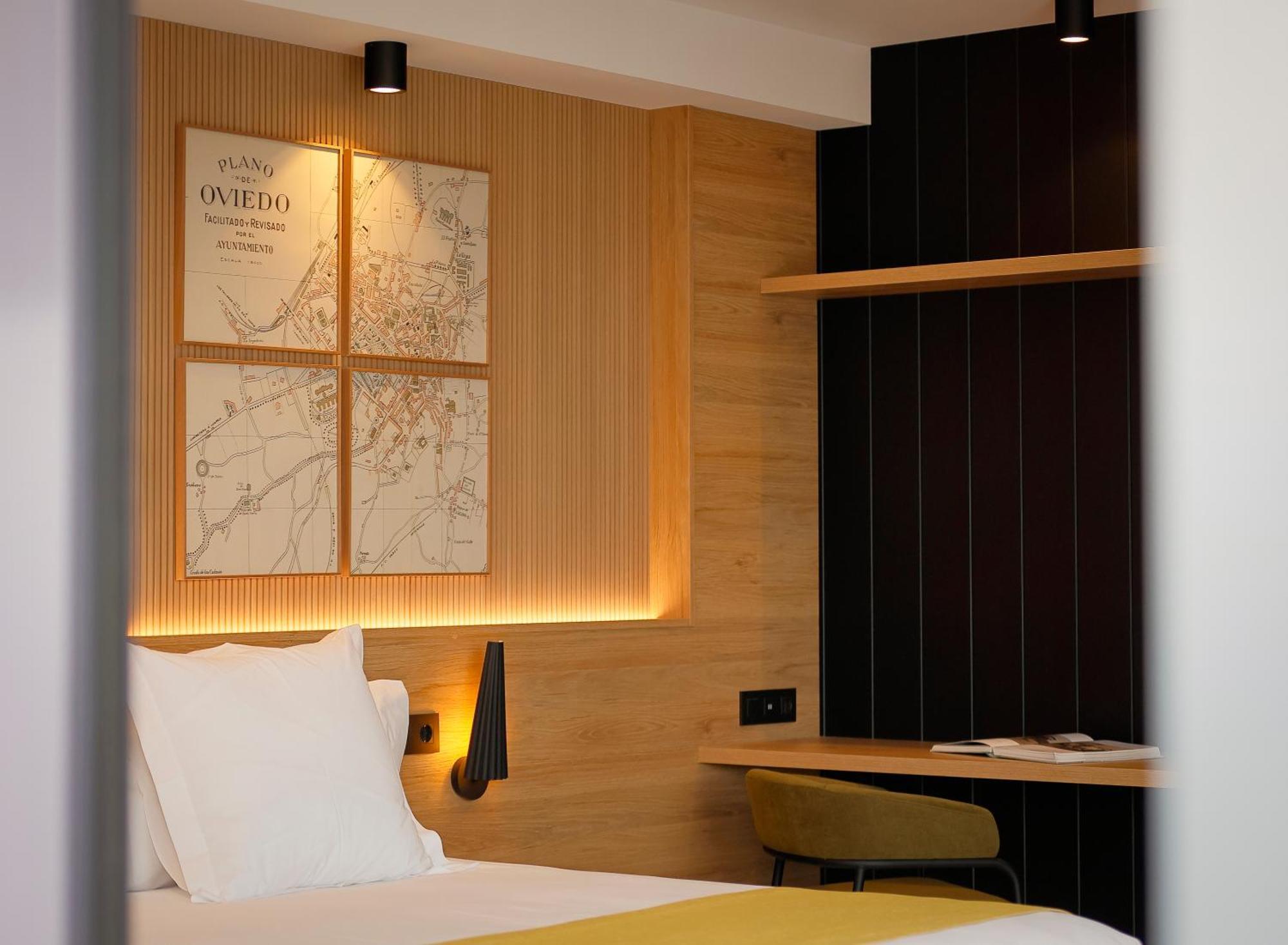 Nuvo Hotel Boutique Овьедо Экстерьер фото